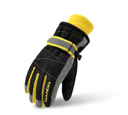 NANDN Winter Outdoor Sports Ski Snowboard Snow Glove Adult Children Skiing Gloves Windproof Waterproof Riding Warm Cotton Gloves