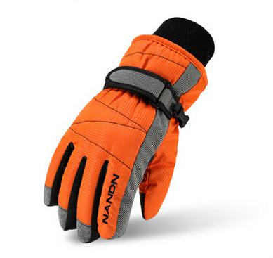 NANDN Winter Outdoor Sports Ski Snowboard Snow Glove Adult Children Skiing Gloves Windproof Waterproof Riding Warm Cotton Gloves