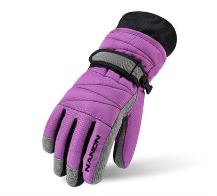 NANDN Winter Outdoor Sports Ski Snowboard Snow Glove Adult Children Skiing Gloves Windproof Waterproof Riding Warm Cotton Gloves