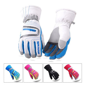 Winter High Quality Waterproof Warm Unisex Outdoor Ski Outdoor Mountain Skiing Gloves Breathable Snowboard Gloves -30 Degree