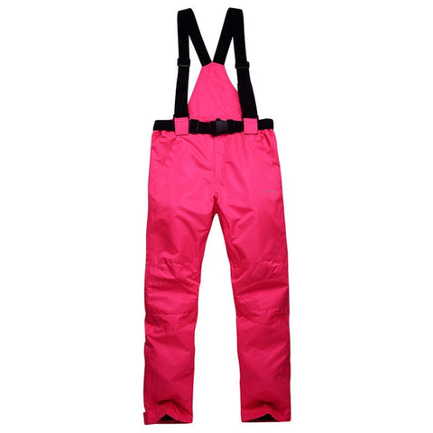 New outdoor -35 degree snow pants plus size elastic waist lady trousers winter skating pants skiing outdoor ski pants for women