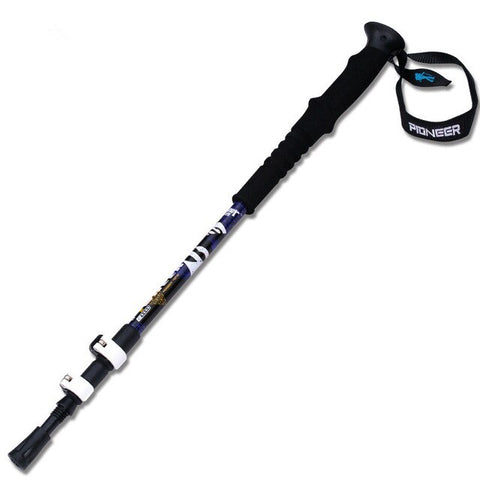 PIOMEER Outdoor Ultralight Camping Hiking Walking Trekking Stick Aluminium alloy Alpenstock Climbing Skiing Trekking pole