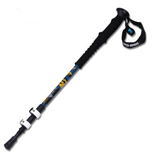 PIOMEER Outdoor Ultralight Camping Hiking Walking Trekking Stick Aluminium alloy Alpenstock Climbing Skiing Trekking pole