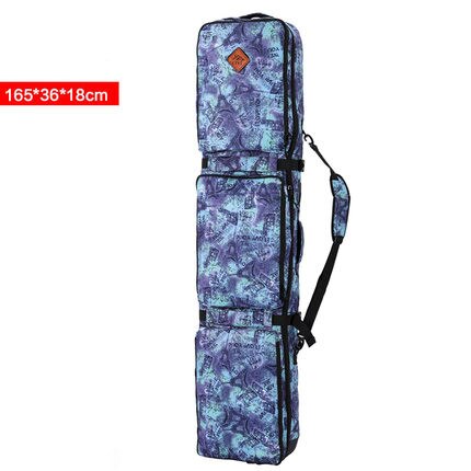 Unisex Ski Bag Double-board Snowboard Ski bag 152CM 165CM Large Capacity Waterproof Wearable Skiing Bags Ski Equipment 2018