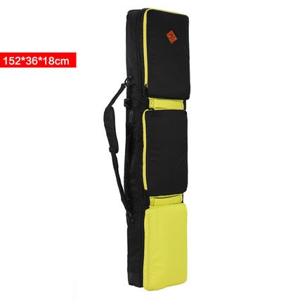 Unisex Ski Bag Double-board Snowboard Ski bag 152CM 165CM Large Capacity Waterproof Wearable Skiing Bags Ski Equipment 2018