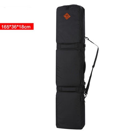 Unisex Ski Bag Double-board Snowboard Ski bag 152CM 165CM Large Capacity Waterproof Wearable Skiing Bags Ski Equipment 2018