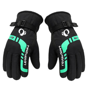 Warm Ski Gloves For Men Winter Outdoor Sports Motorcycle Riding Equipment Windproof Thickening Snowboard Ski Thermal Gloves