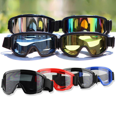 Brand New Winter Windproof Ski Skiing Glasses Goggles Outdoor Sports Glasses Ski Goggles Dustproof Motocross Cycling Goggles