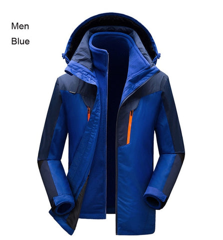 THE ARCTIC LIGHT Women Men Winter Warm Ski Jacket M-5XL Size Windproof Sports Coat High Quality Snow Jacket Hiking Camping