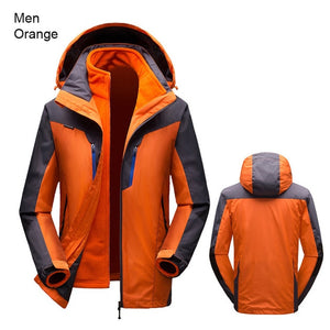 THE ARCTIC LIGHT Women Men Winter Warm Ski Jacket M-5XL Size Windproof Sports Coat High Quality Snow Jacket Hiking Camping