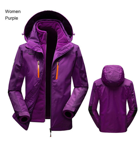 THE ARCTIC LIGHT Women Men Winter Warm Ski Jacket M-5XL Size Windproof Sports Coat High Quality Snow Jacket Hiking Camping