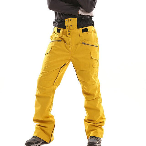 Marsnow Snowboard pants female Russian -20-30 degree Thicken Warm Trousers outdoor waterproof windproof winter pants men