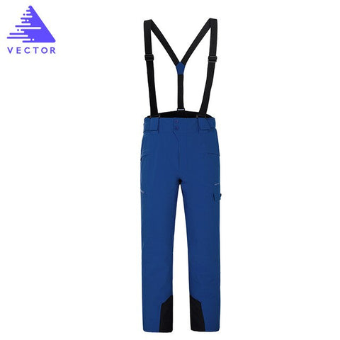 Extra Thick Ski Pant Overalls Warm Snow Sport Men Winter Trouser Women Skiing Suit Snowboard Outdoor Clothes Waterproof 2019 New