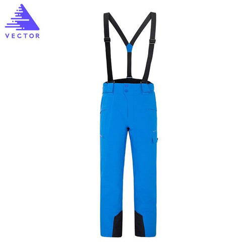 Extra Thick Ski Pant Overalls Warm Snow Sport Men Winter Trouser Women Skiing Suit Snowboard Outdoor Clothes Waterproof 2019 New