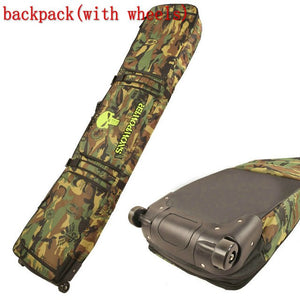 2019 New Snowboard Bags 146cm 156cm 166cm Adult Ski Bags Backpack Single Shoulder Bag With Wheels Snowboard Bags