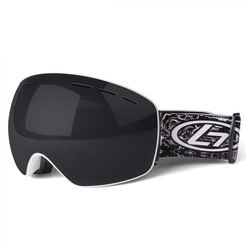 Ski Goggles Double Layers UV400 Anti-fog Big Ski Mask Glasses Skiing Men Women Snow Snowboard Goggles