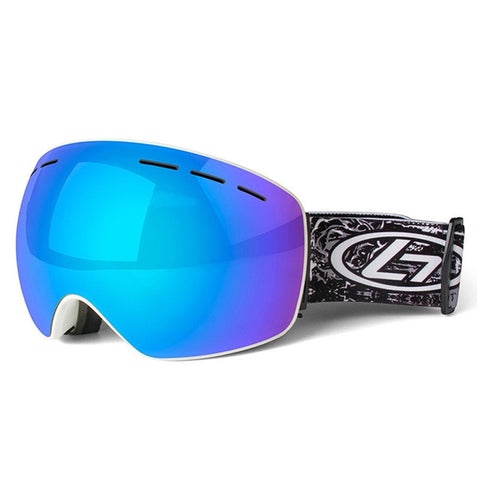 Ski Goggles Double Layers UV400 Anti-fog Big Ski Mask Glasses Skiing Men Women Snow Snowboard Goggles