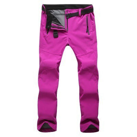 Men Women Snow Skiing Pants Ski Pants Warm Windproof Waterproof Snow Snowboarding Pants Outdoor Winter Hiking Pants Trousers