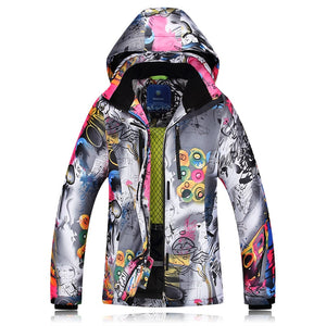 2019 Winter Ski Jackets Ladies Single Double Board Ski Clothing Windproof Waterproof Warm Thick Coat Ski Jacket Women